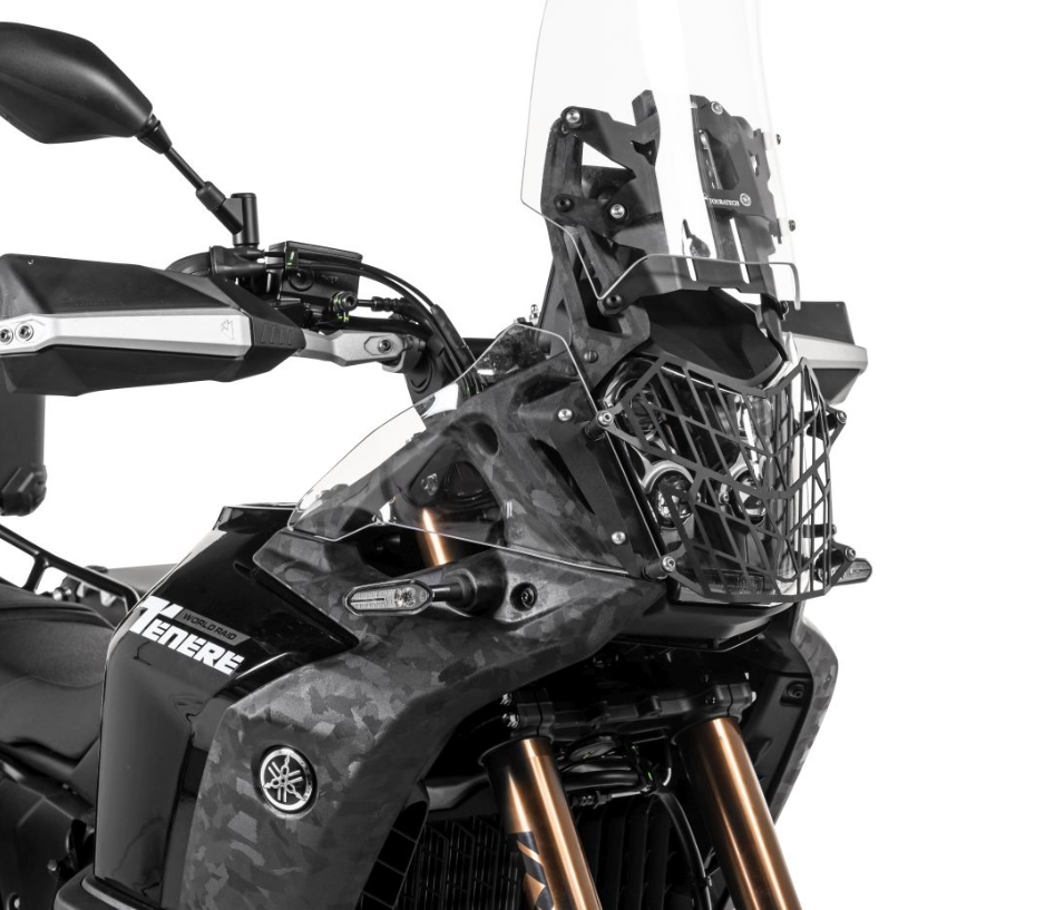 Touratech Quick Release Makrolon Headlight Guard - T7 World Raid