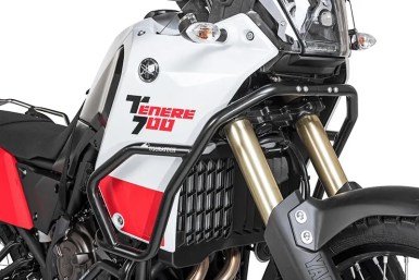 Stainless Steel Fairing Crash Bar, Black Yamaha Tenere 700