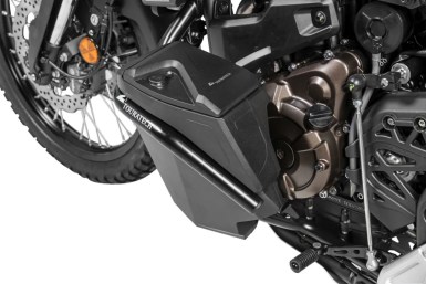Touratech Toolbox With Engine Crash Bar - Retrofit Kit - Left Side, Black T7