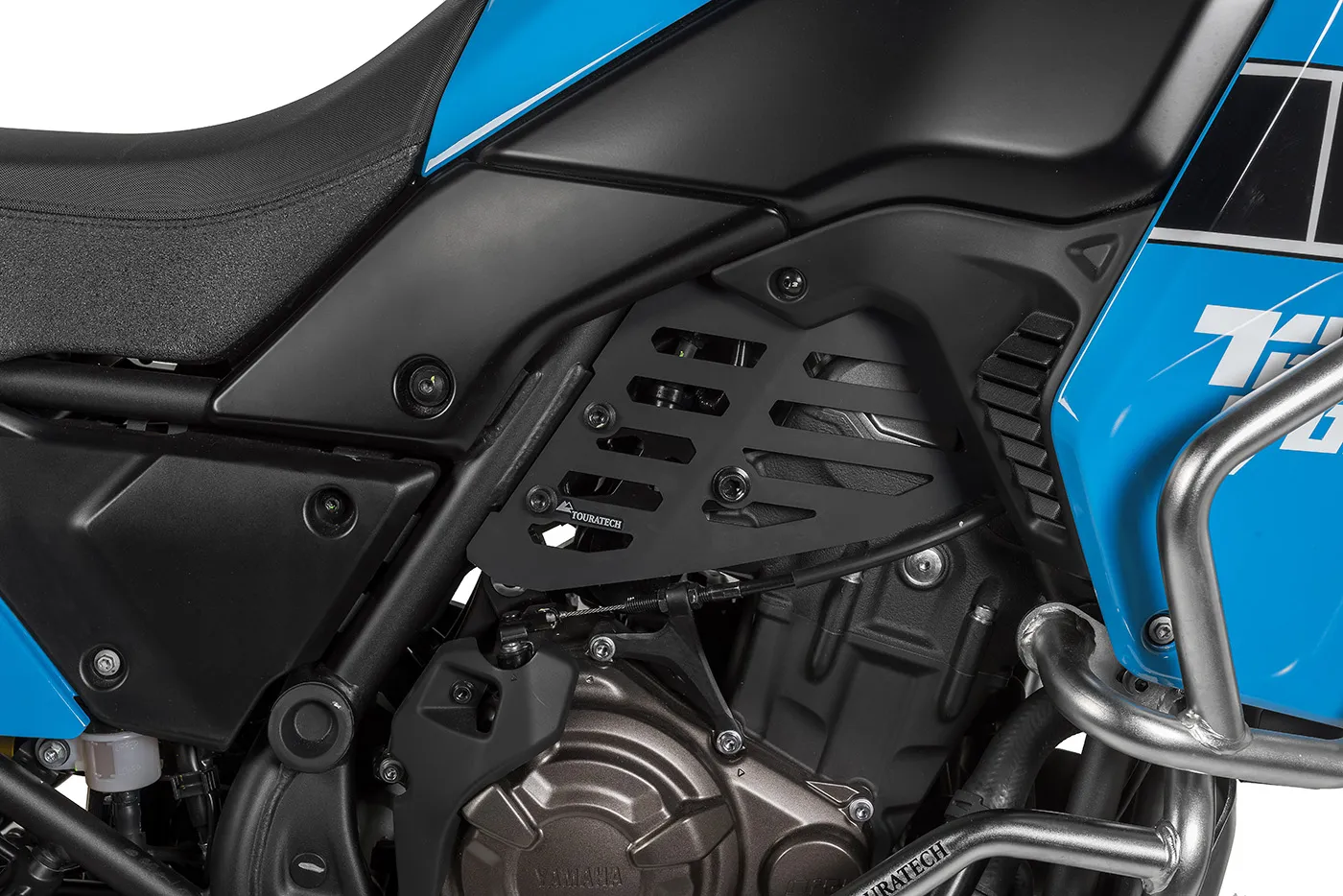 Engine Cover (Set), Black For Yamaha Tenere 700