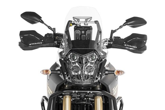 Touratech Hand Protectors GD, Black For Yamaha Tenere 700