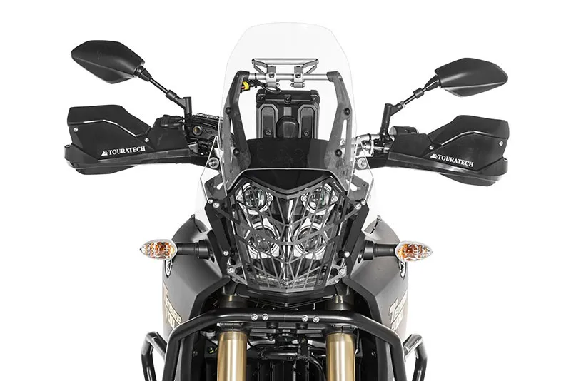 Touratech Hand Protectors GD, Black For Yamaha Tenere 700