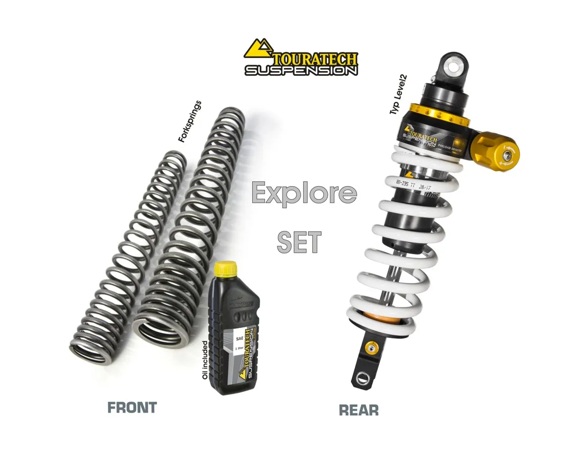 Touratech Suspension WTE Explore - SET For Yamaha Tenere 700 From 2019