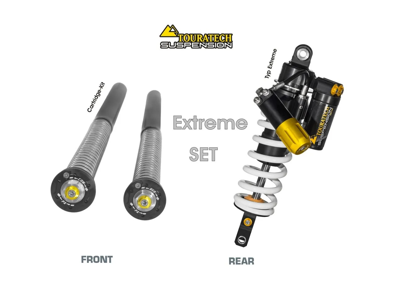 Touratech Suspension WTE Extreme - SET For Yamaha Tenere 700 From 2019