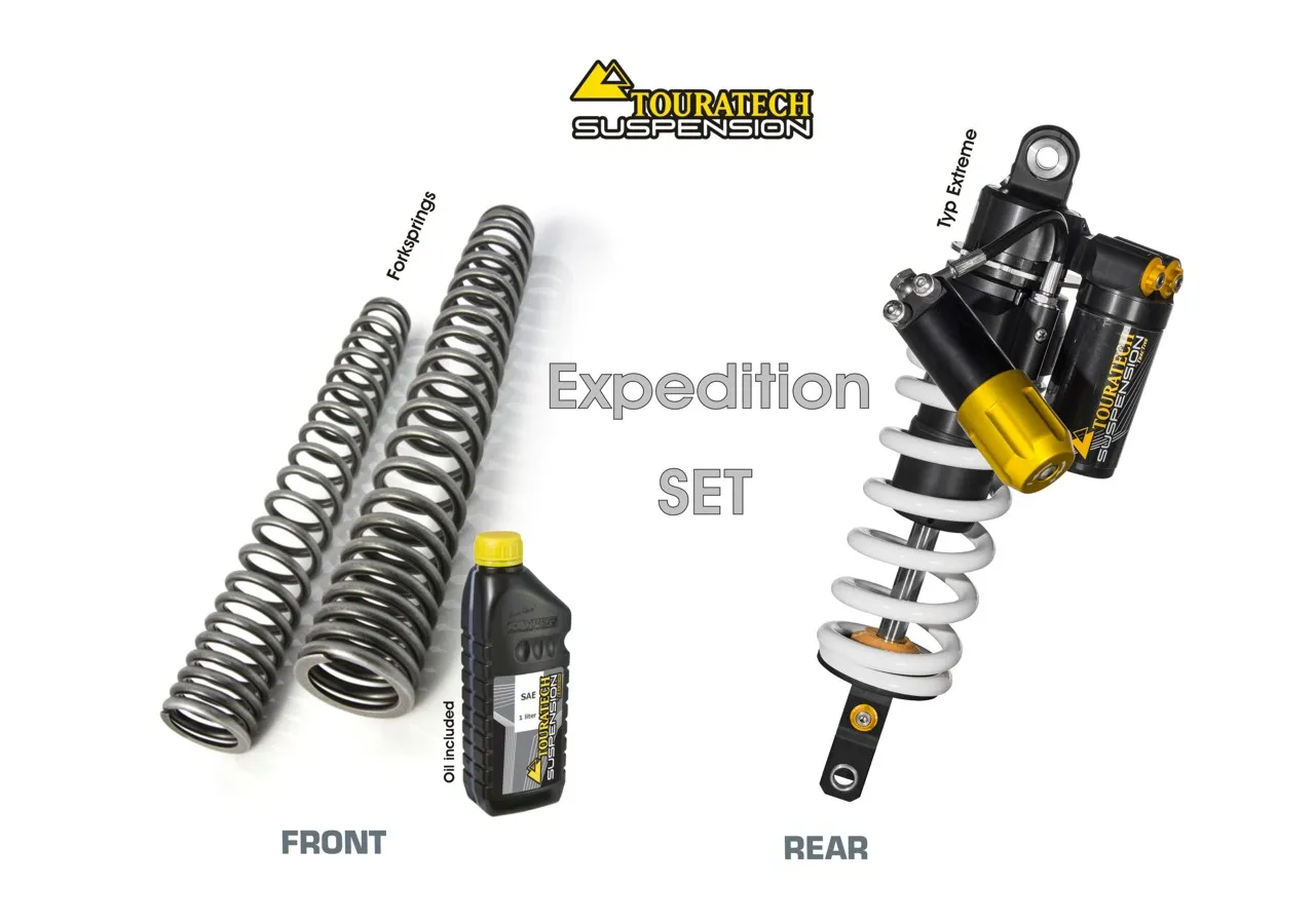 Touratech Suspension WTE Expedition – SET For Yamaha Tenere 700 From 2019