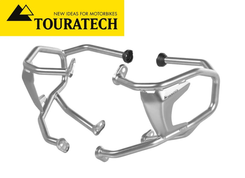 Touratech Lower Crash Bar - Silver - BMW R1300GS & GSA