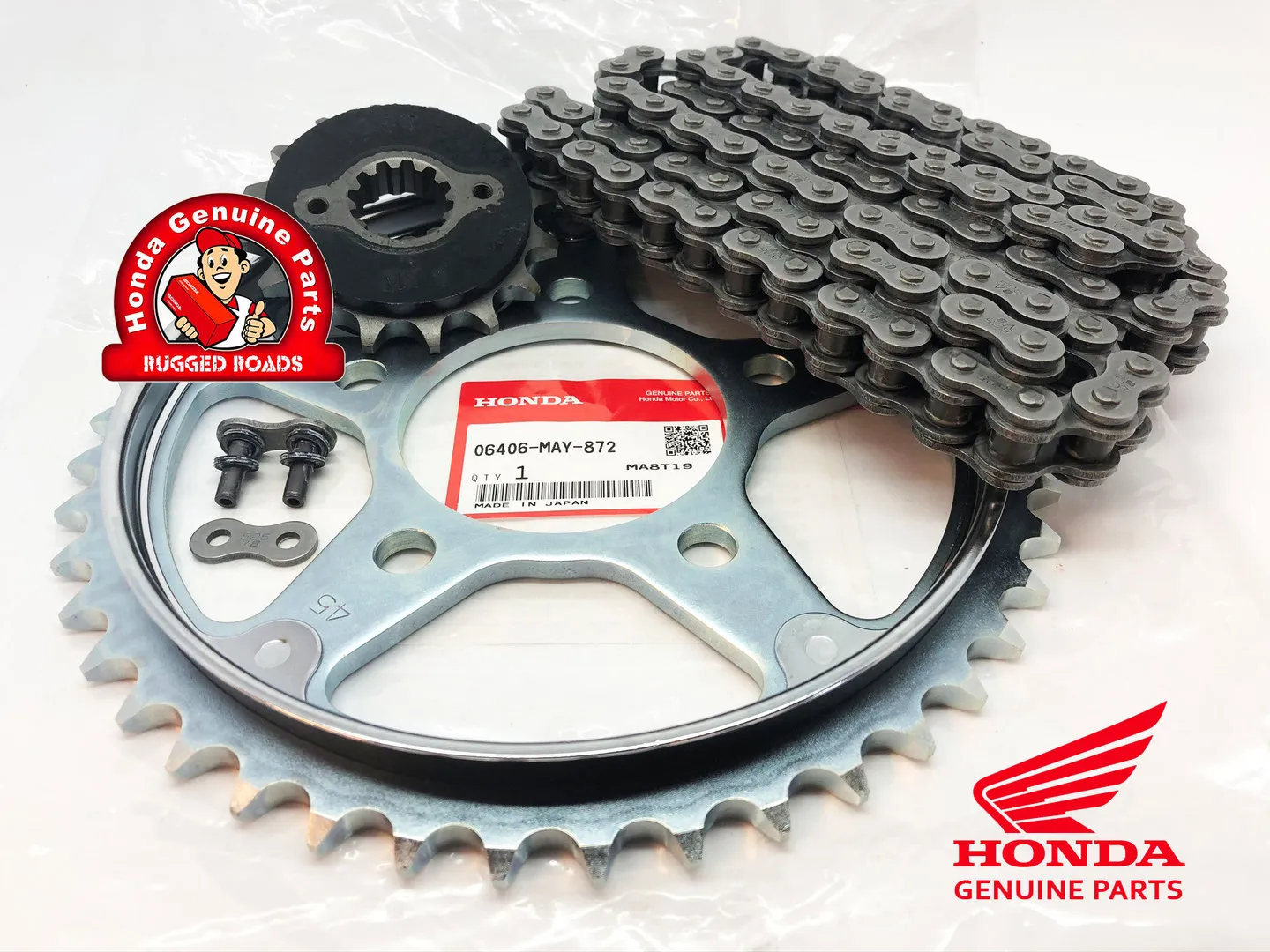 OEM Honda Drive Chain Kit - RD07/07A (1993-03)