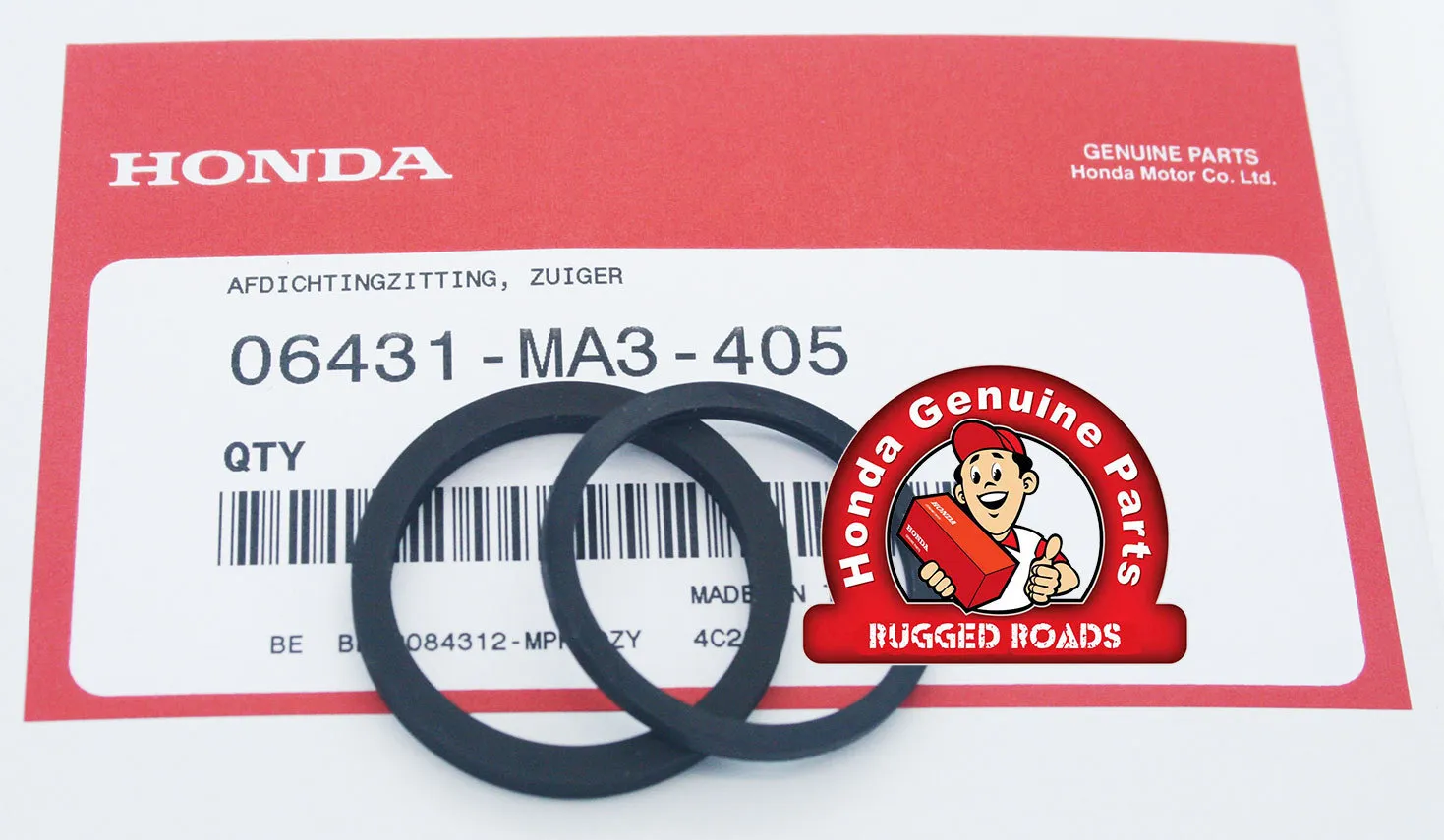 OEM Honda Brake Caliper FRONT Piston Seal Kit - RD04/07/07A (1990 - 2003)