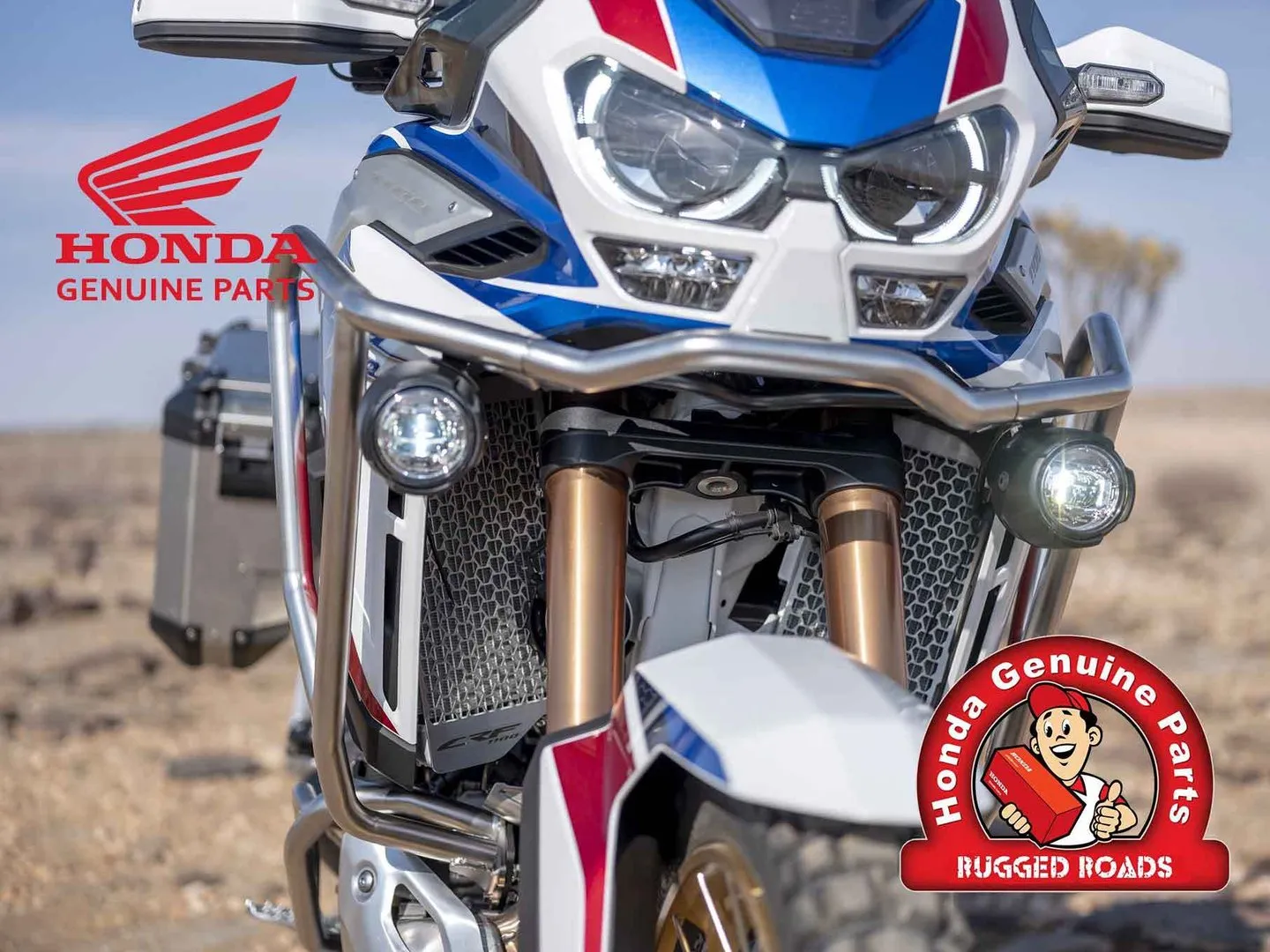 OEM Honda Front LED Fog Lights Kit - CRF1100