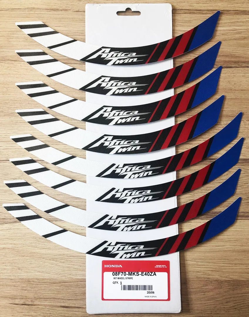 OEM Honda Wheel Stripe - Blue/Black