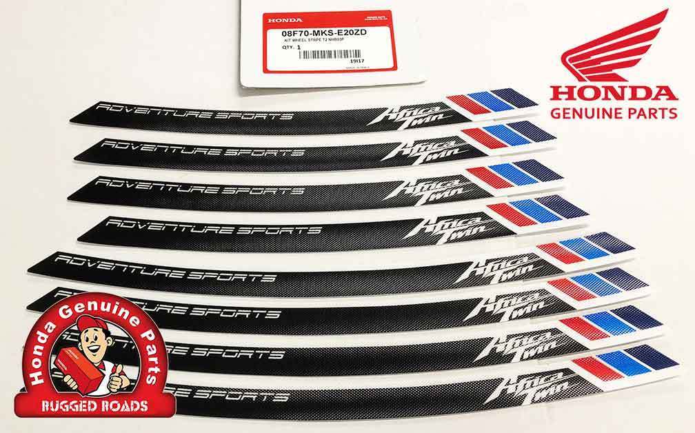 OEM Honda Tubeless Wheel Stripe TRICOLOUR - CRF1100 Adventure Sport