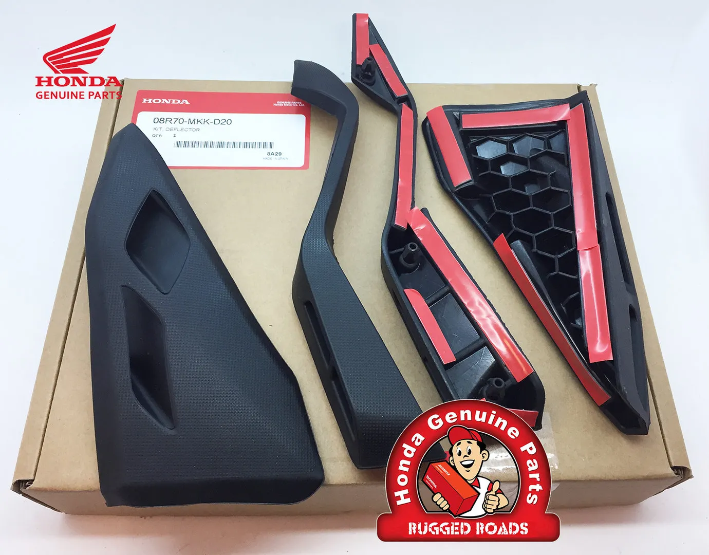 OEM Honda Upper & Lower Deflector Kit - CRF1000 Adventure Sport (2018>)
