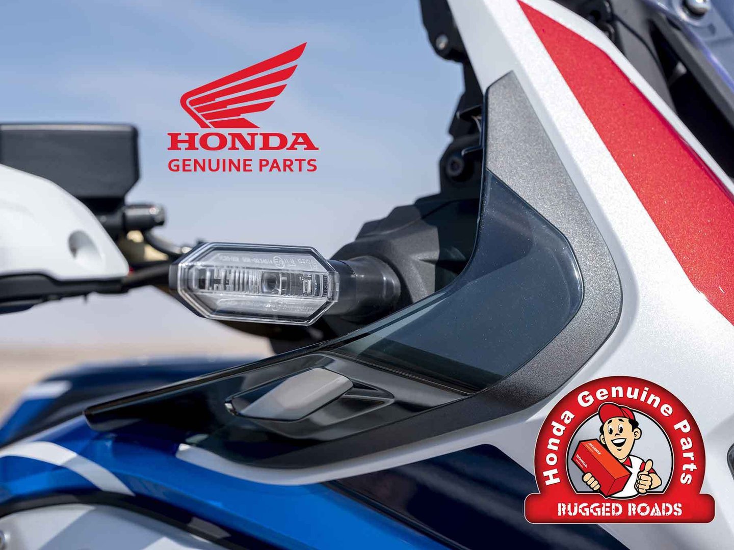 OEM Honda Visors Set - CRF1100 Africa Twin / Adventure Sport