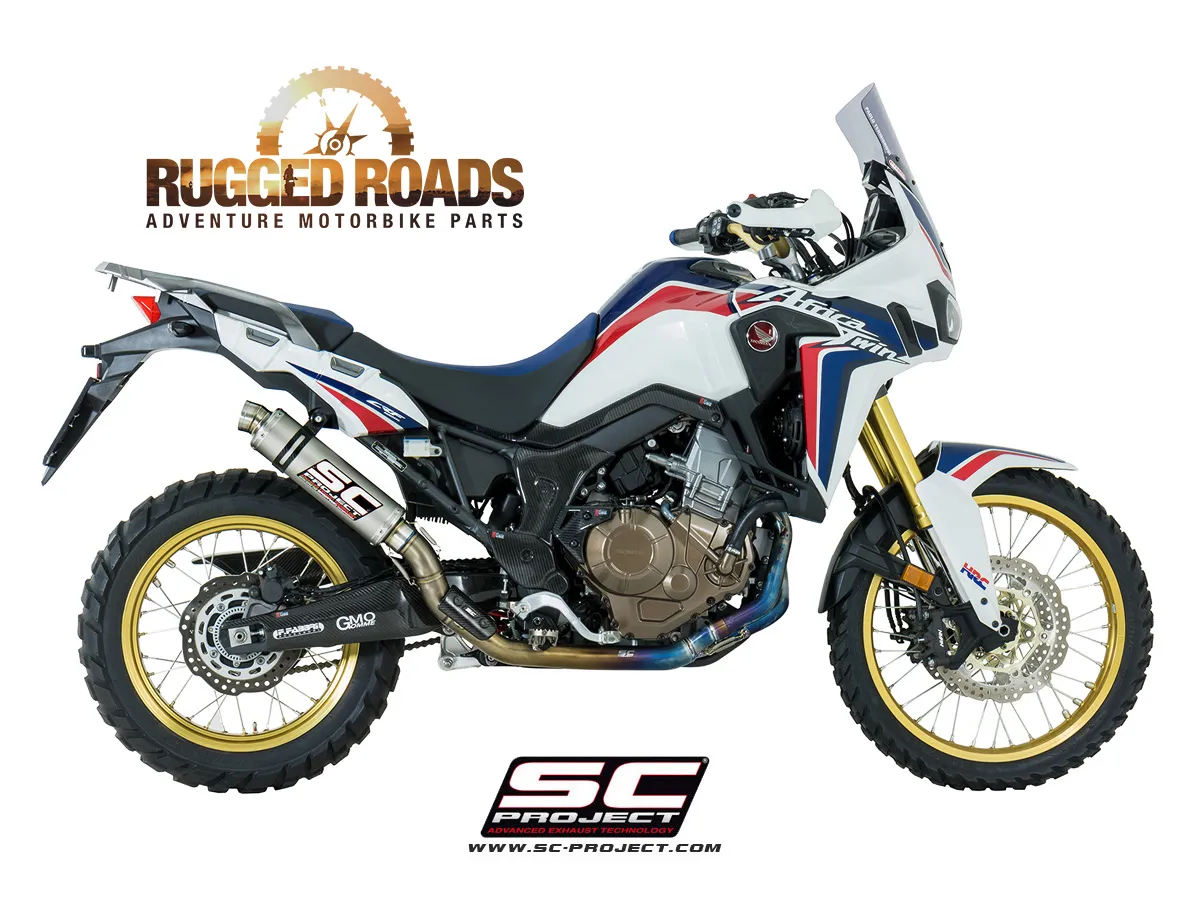 SC Projects - Full Titanium Exhaust System With GP Silencer - CRF1000 (All Models) - Image 2