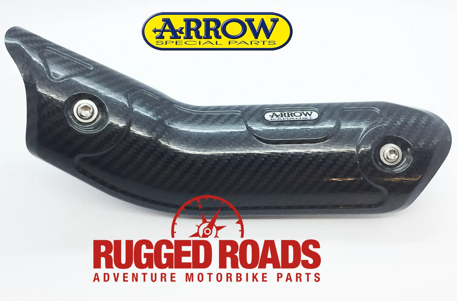 Arrow Racing Carbon Heel Guard for full systems - CRF1000 (2016>)