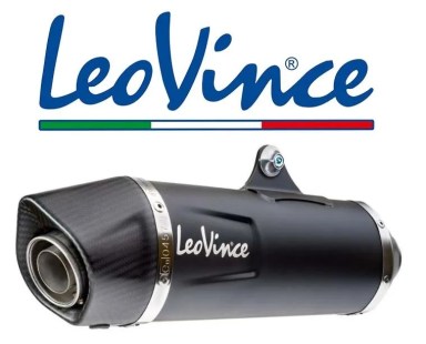 Leo Vince NERO Silencer With Carbon End-Cap - CRF1000
