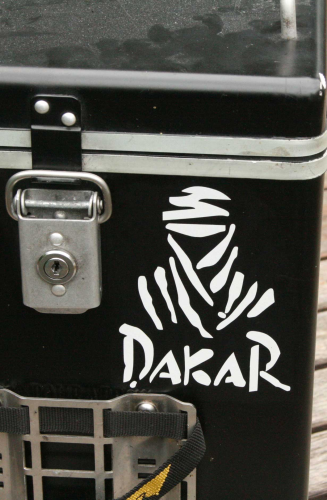 Dakar Decal - REFLECTIVE White