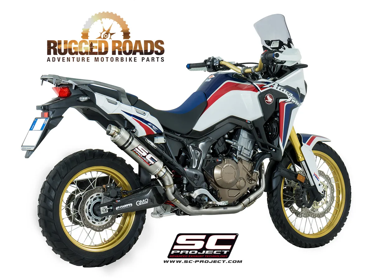 SC Projects - Full Titanium Exhaust System With GP Silencer - CRF1000 (All Models) - Image 3