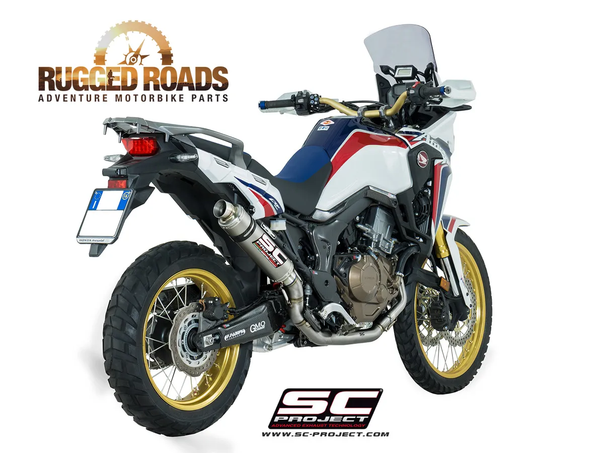 SC Projects - Full Titanium Exhaust System With GP Silencer - CRF1000 (All Models) - Image 4