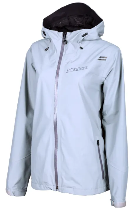 Klim Women's Eclipse Jacket - Monument Gray - Crystal Blue