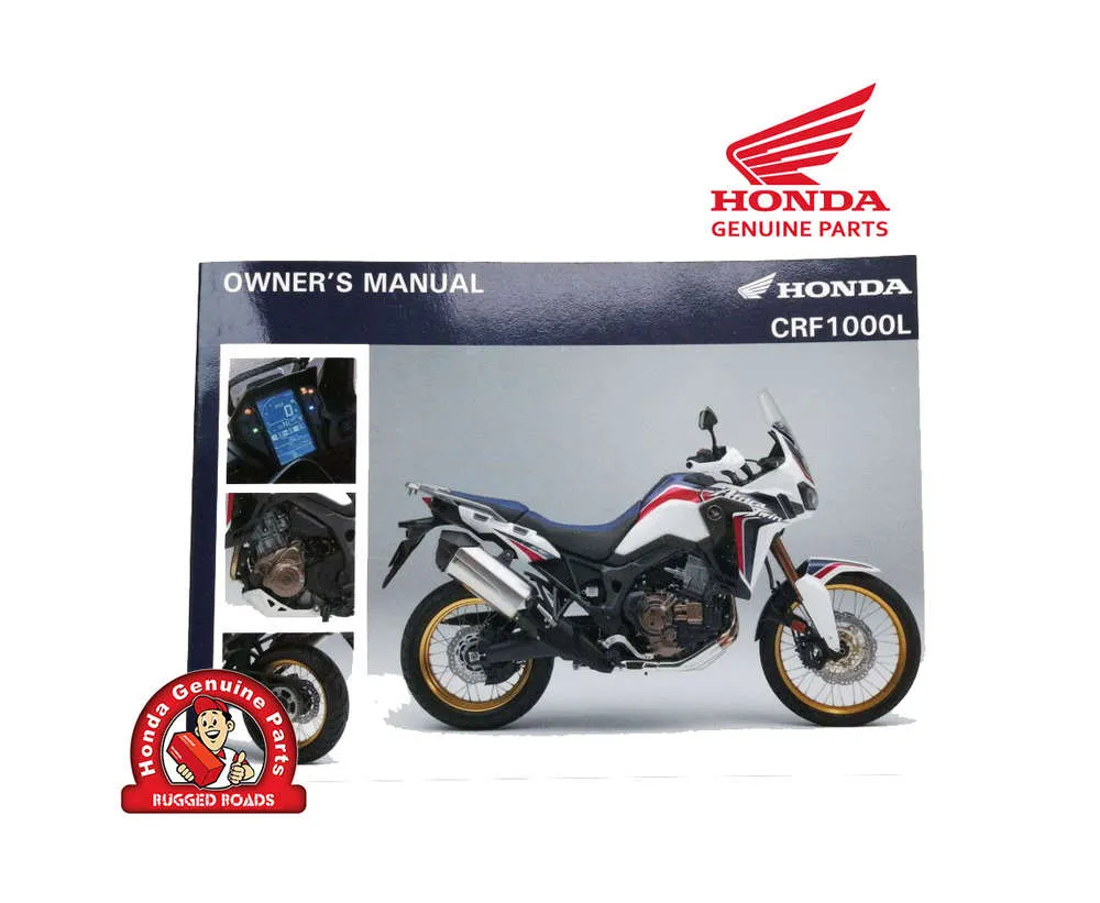 OEM Honda Owners Manual ENGLISH – CRF1000 (2018/19)