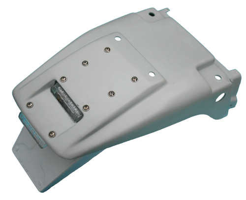 Rear Racing Fender With Clear Lens LED Lighting Fibreglass - RD07 / RD07A