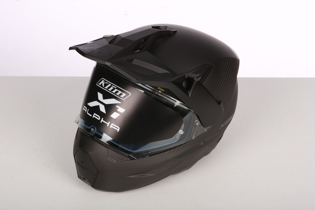 KLIM X1 Alpha Helmet ECE - CARBON MATTE BLACK
