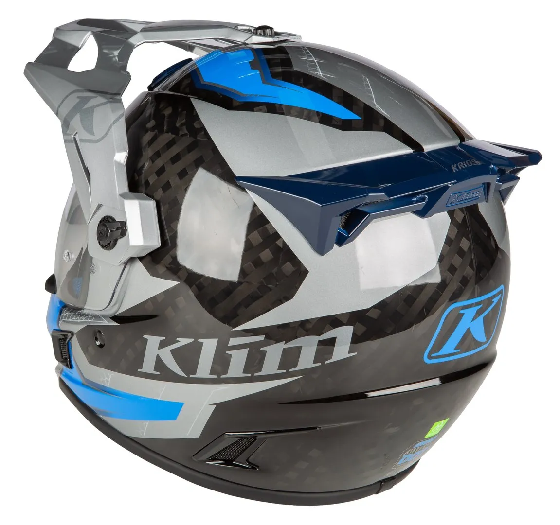 Klim Krios PRO Helmet ECE/DOT - VENTURA ELECTRIC BLUE - Image 8