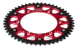 Supersprox Stealth Sprocket - 46 Teeth - Red