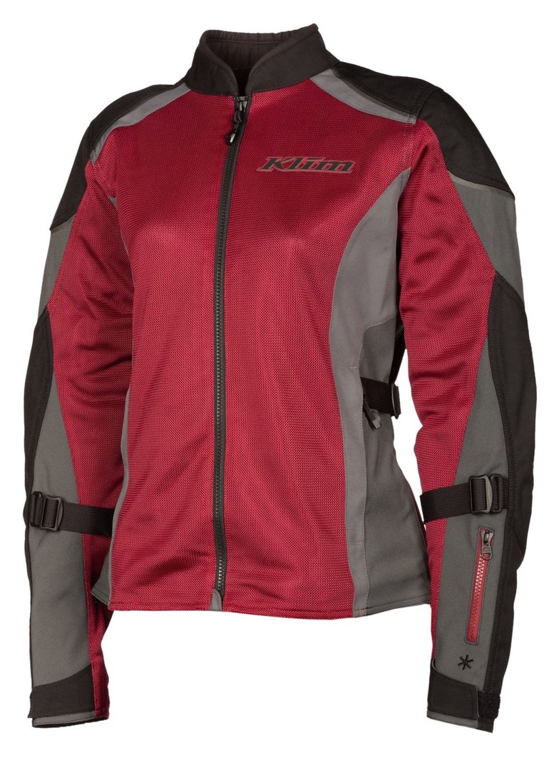 Klim Women's Avalon Jacket - MALBEC - CASTLEROCK GRAY