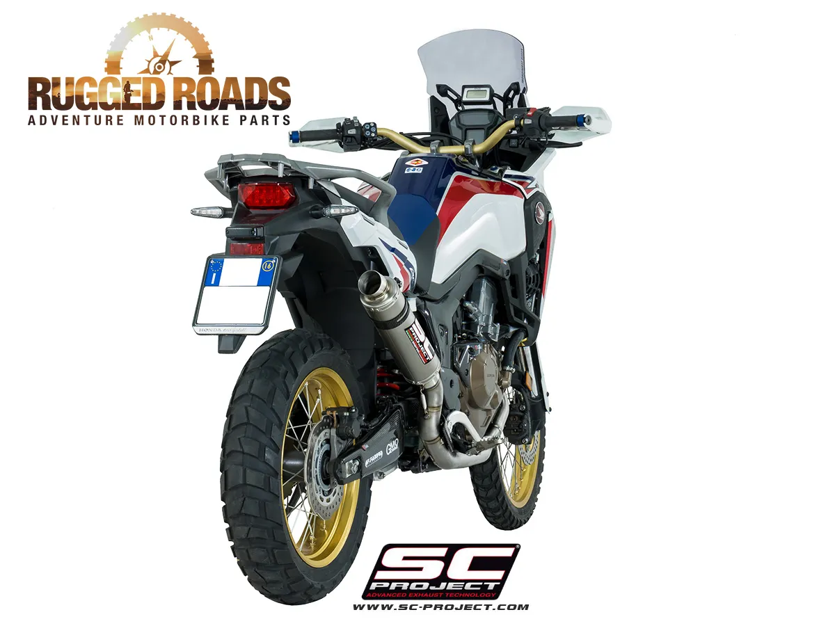 SC Projects - Full Titanium Exhaust System With GP Silencer - CRF1000 (All Models) - Image 5