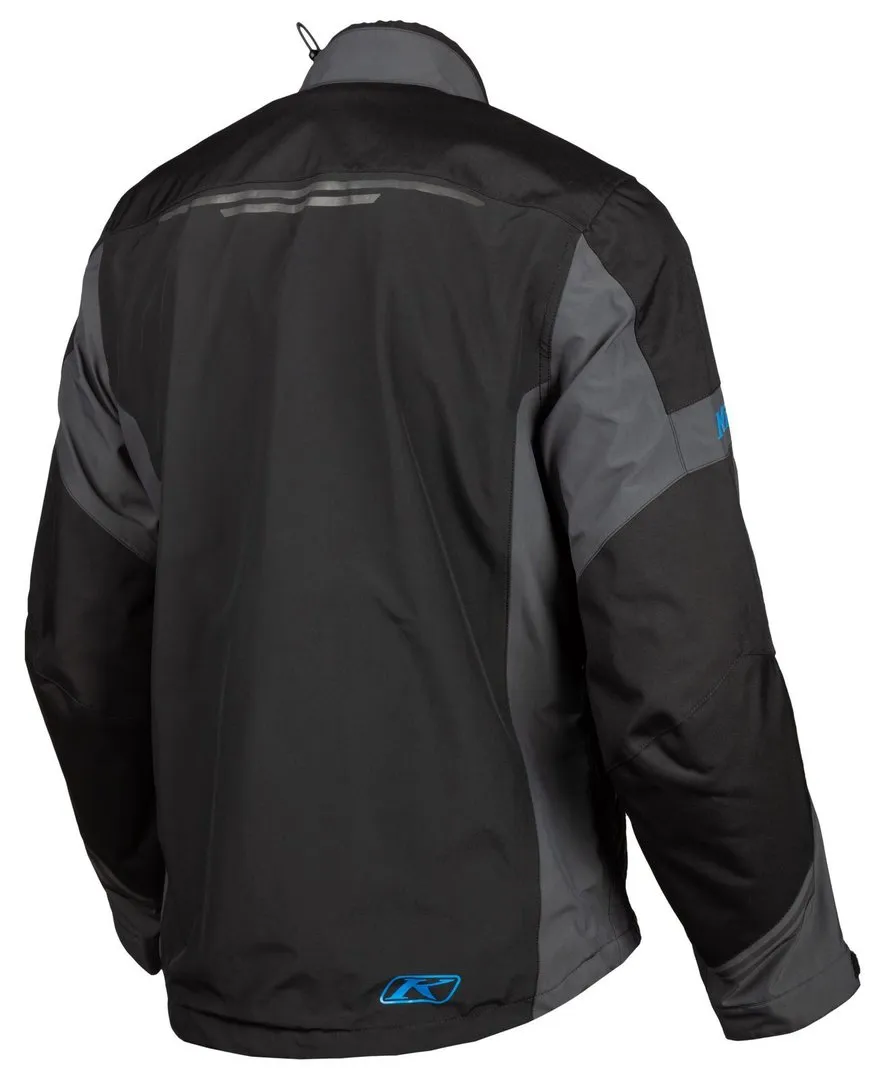 Klim Traverse Jacket - BLACK - KINETIK BLUE - Image 2