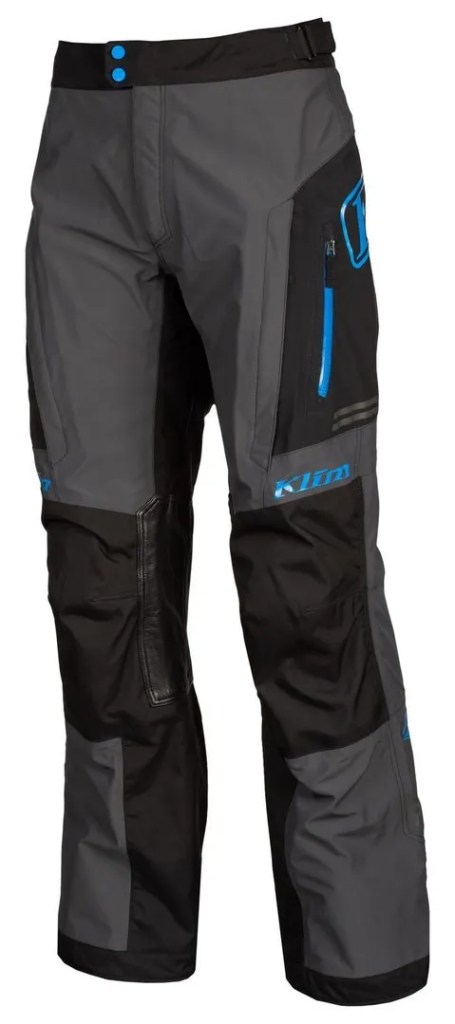 Klim Traverse Pant - BLACK - KINETIK BLUE