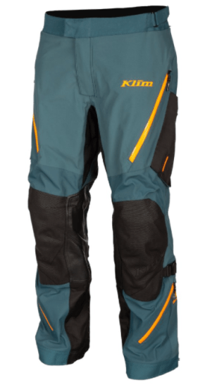 Klim Badlands PRO Pant - PETROL-STRIKE ORANGE