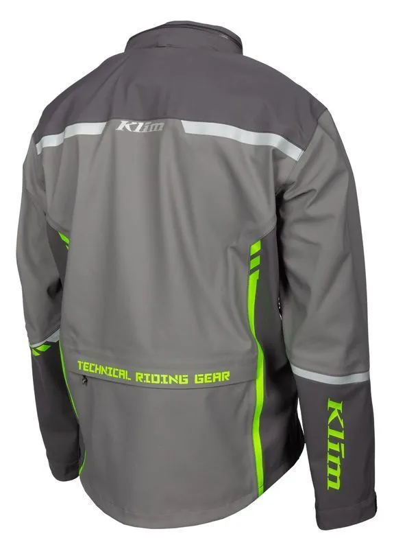 Klim Enduro S4 Jacket - CASTLEROCK GRAY - ELECTRIK GECKO - Image 2