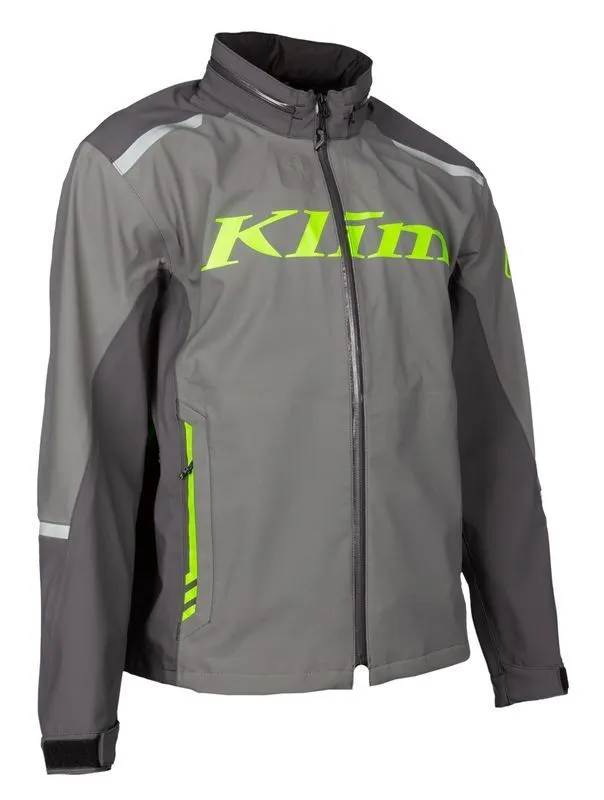 Klim Enduro S4 Jacket - CASTLEROCK GRAY - ELECTRIK GECKO - Image 5