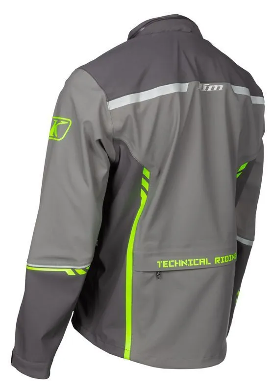 Klim Enduro S4 Jacket - CASTLEROCK GRAY - ELECTRIK GECKO - Image 6
