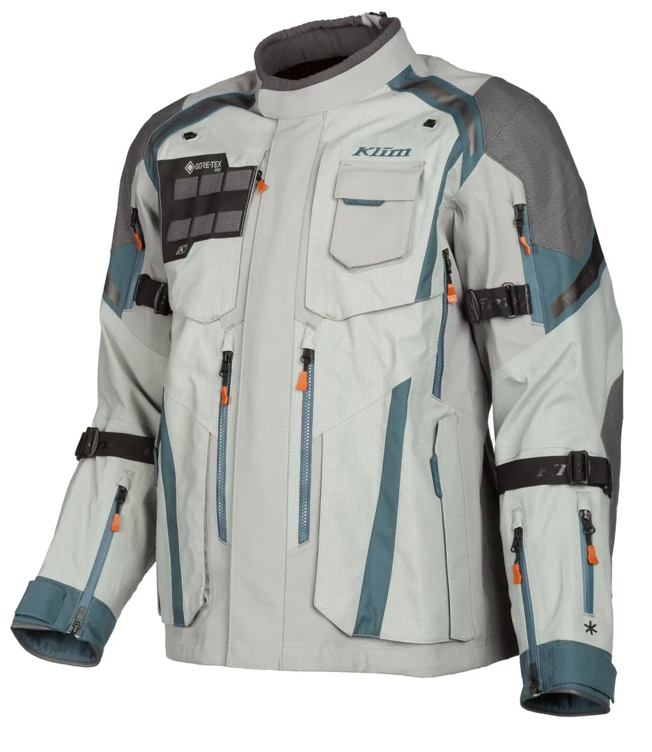 KLIM Badlands PRO A3 Jacket - MONUMENT GREY - PETROL