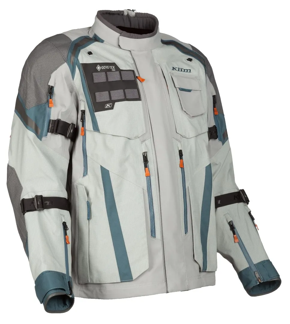 KLIM Badlands PRO A3 Jacket - MONUMENT GREY - PETROL - Image 2