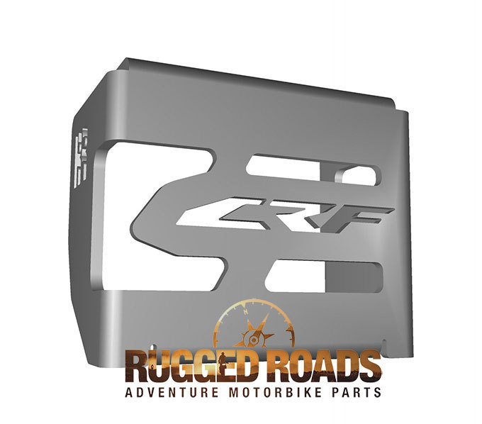 Rear Brake Reservoir Guard - Silver - CRF1000 (2016/17)