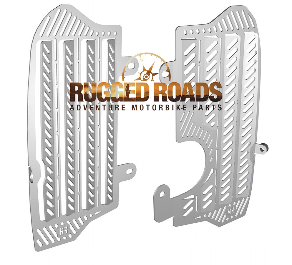 Radiator Guards - Silver - CRF1000 All Models (2016 Onwards )