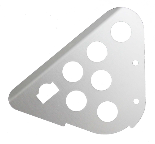 Rear Brake Servo Guard - Silver