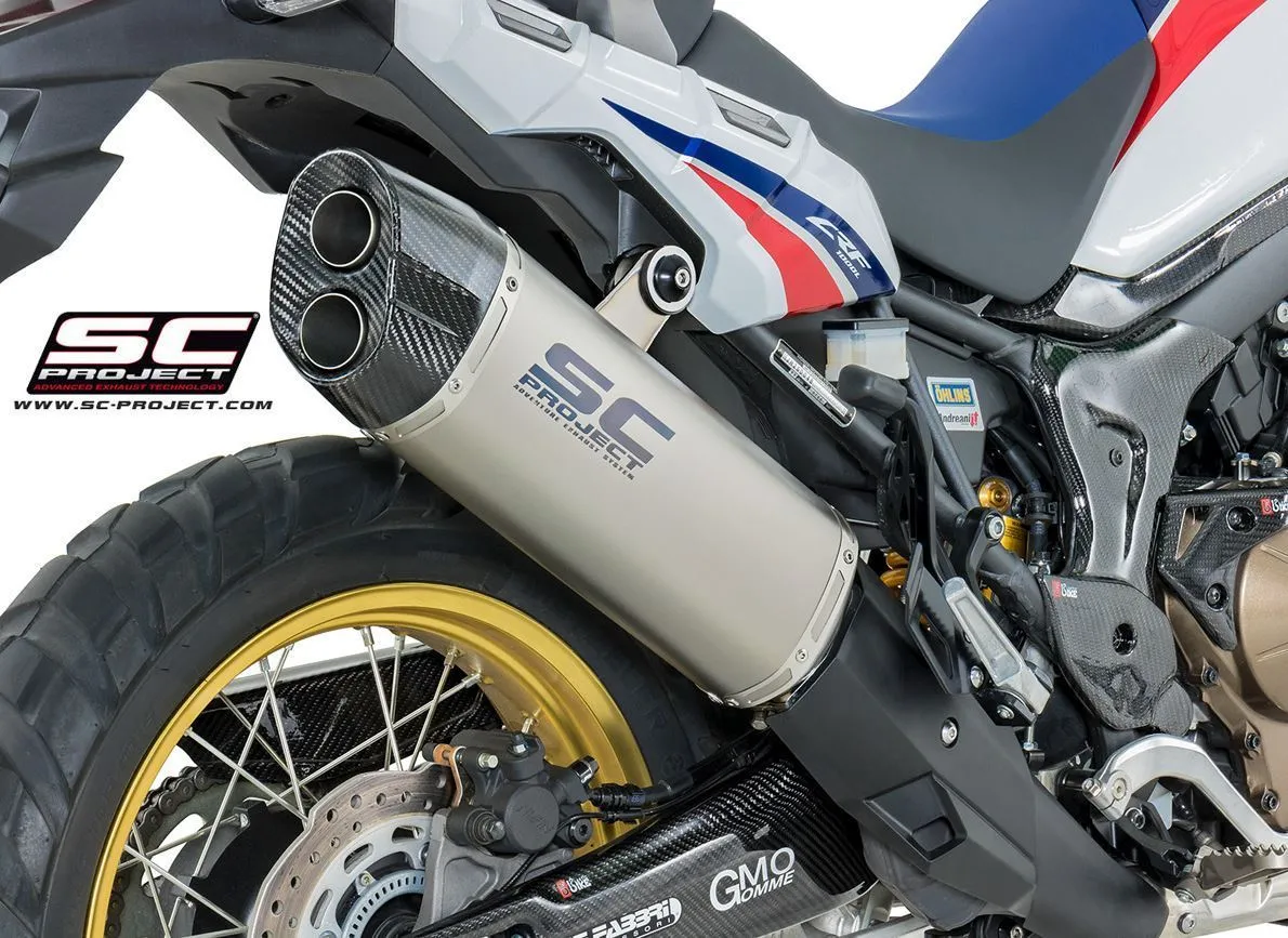 SC Projects - Adventure Silencer - Titanium - CRF1000 (All Models)
