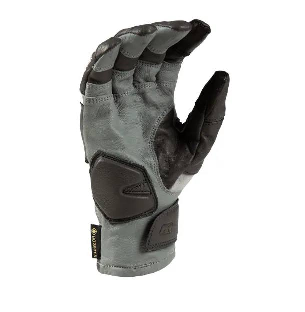 Klim Women's Adventure GTX Short Glove Gray - Image 2