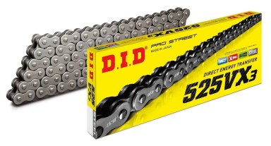 DID Chain - 525VX124 VX-Series X-Ring - BLACK