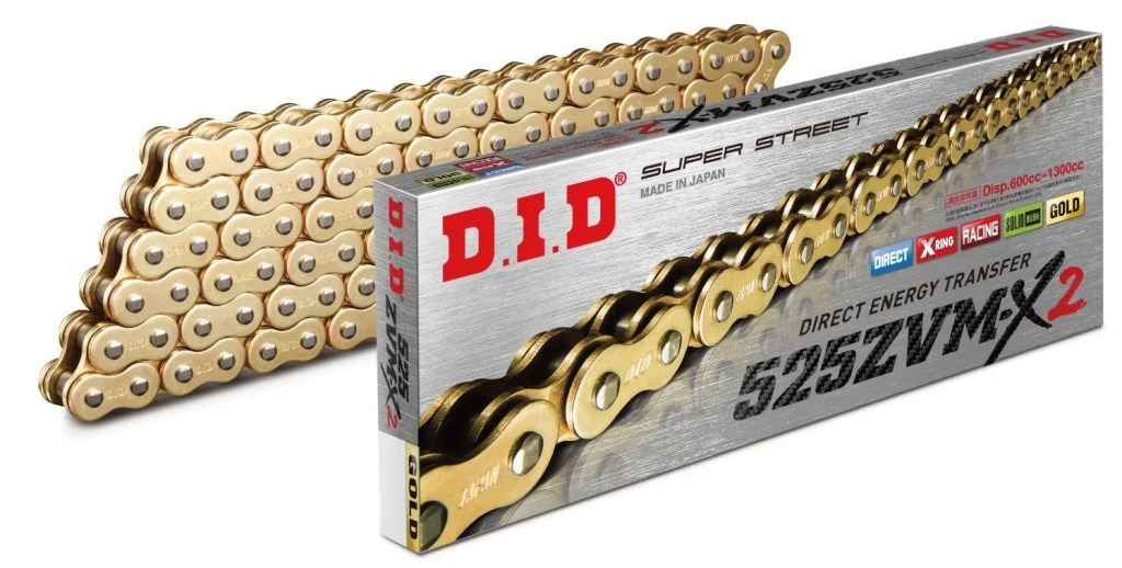 DID Chain - 525ZVMX122 ZVM-X-Series X-Ring - GOLD