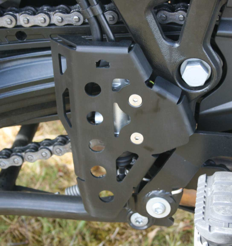 Rear Brake Master Cylinder Guard - Black