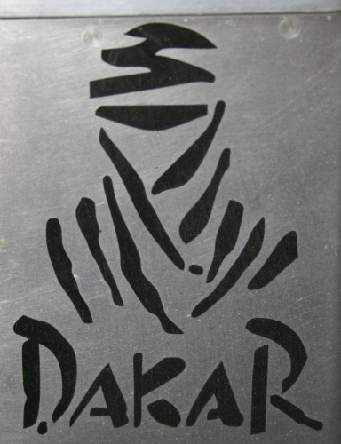 Dakar Decal - REFLECTIVE Black