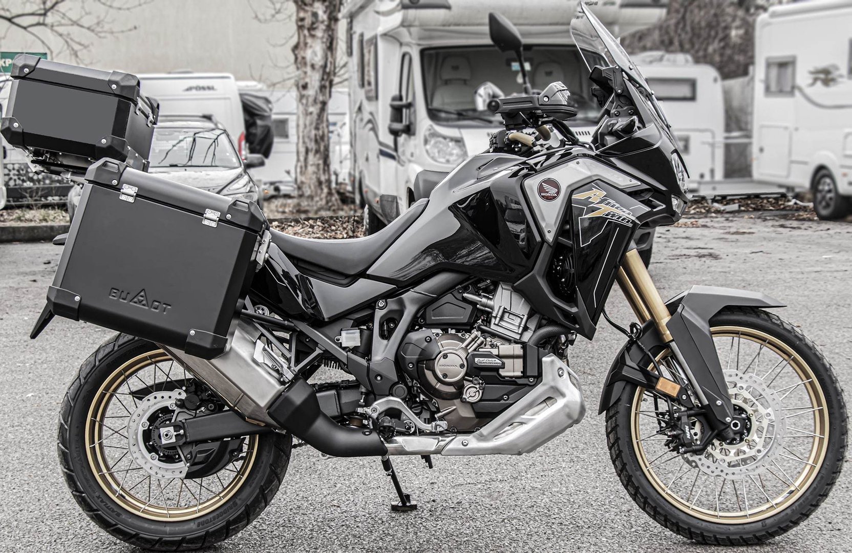 Bumot Defender EVO Pannier System - CRF1100