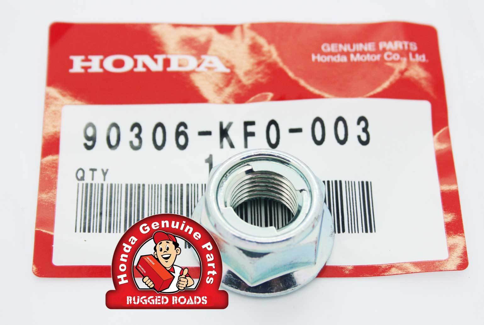 OEM Honda Locking Flange Nut - RD03/04/07/07A, CRF1000/CRF1100